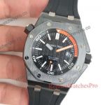 Swiss Replica Audemars Piguet Royal Oak Offshore Diver 15707 Black Ceramic 42mm Watch